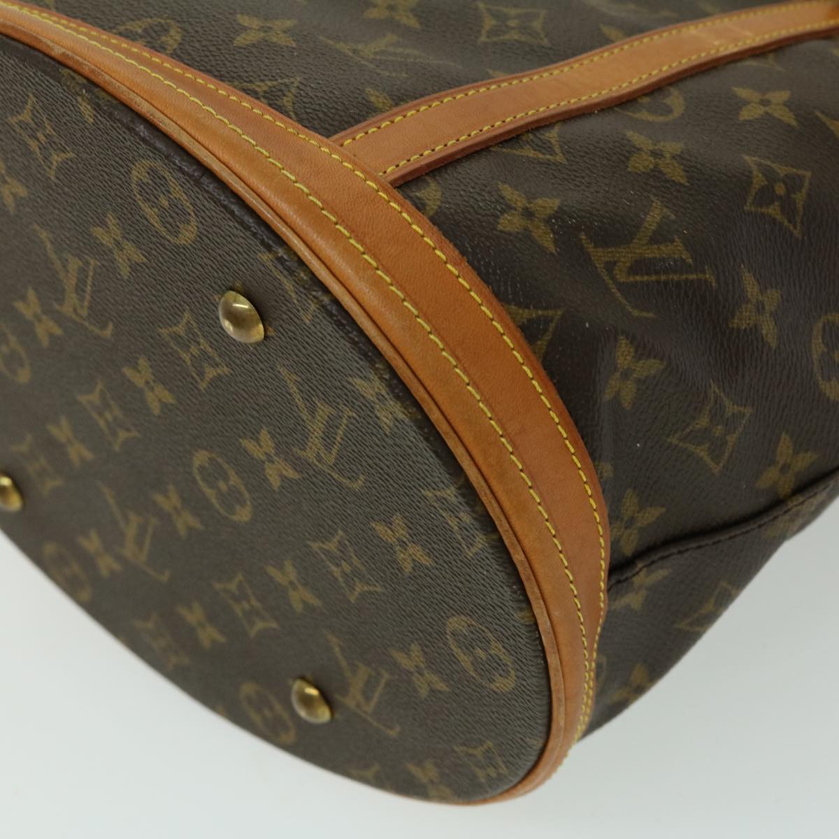 LOUIS VUITTON Monogram Bucket GM Shoulder Bag M42236 LV Auth jk1534