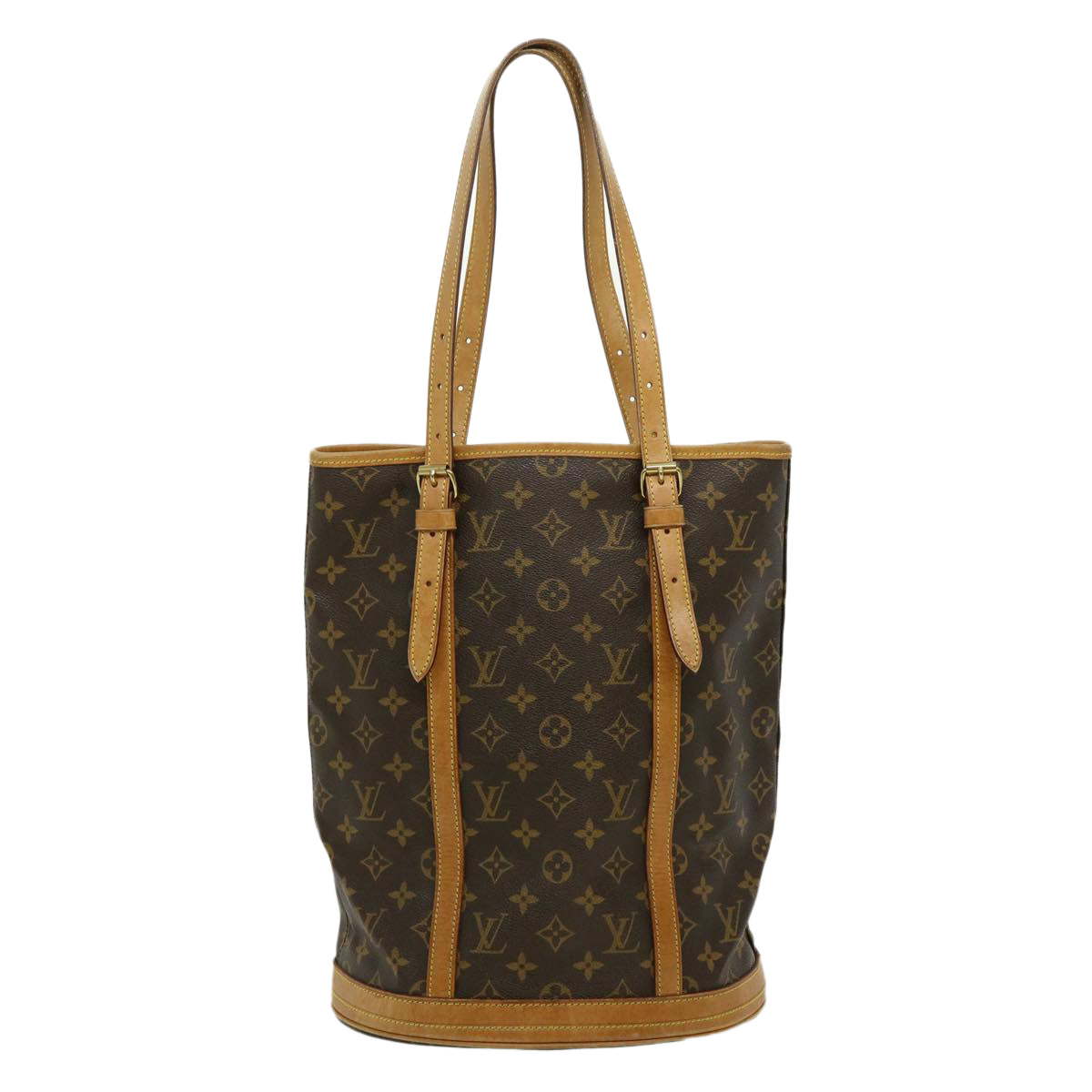 LOUIS VUITTON Monogram Bucket GM Shoulder Bag M42236 LV Auth jk1536