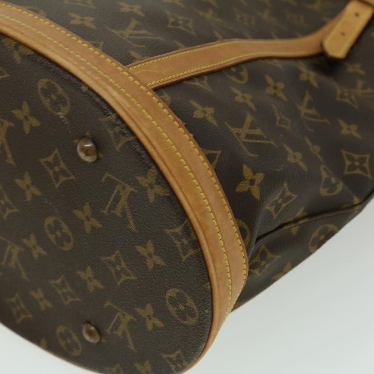 LOUIS VUITTON Monogram Bucket GM Shoulder Bag M42236 LV Auth jk1536