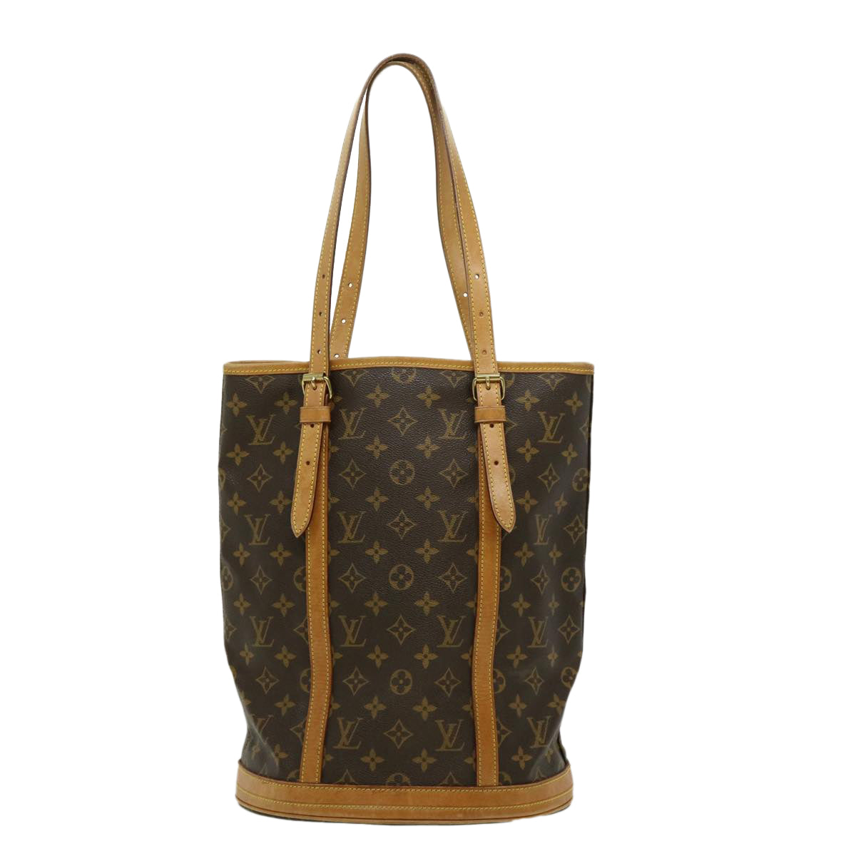 LOUIS VUITTON Monogram Bucket GM Shoulder Bag M42236 LV Auth jk1536