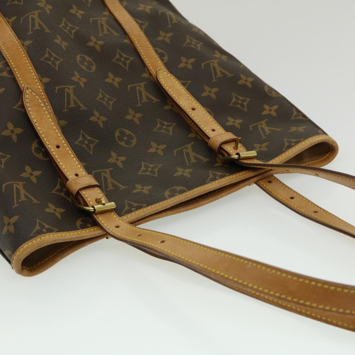 LOUIS VUITTON Monogram Bucket GM Shoulder Bag M42236 LV Auth jk1536