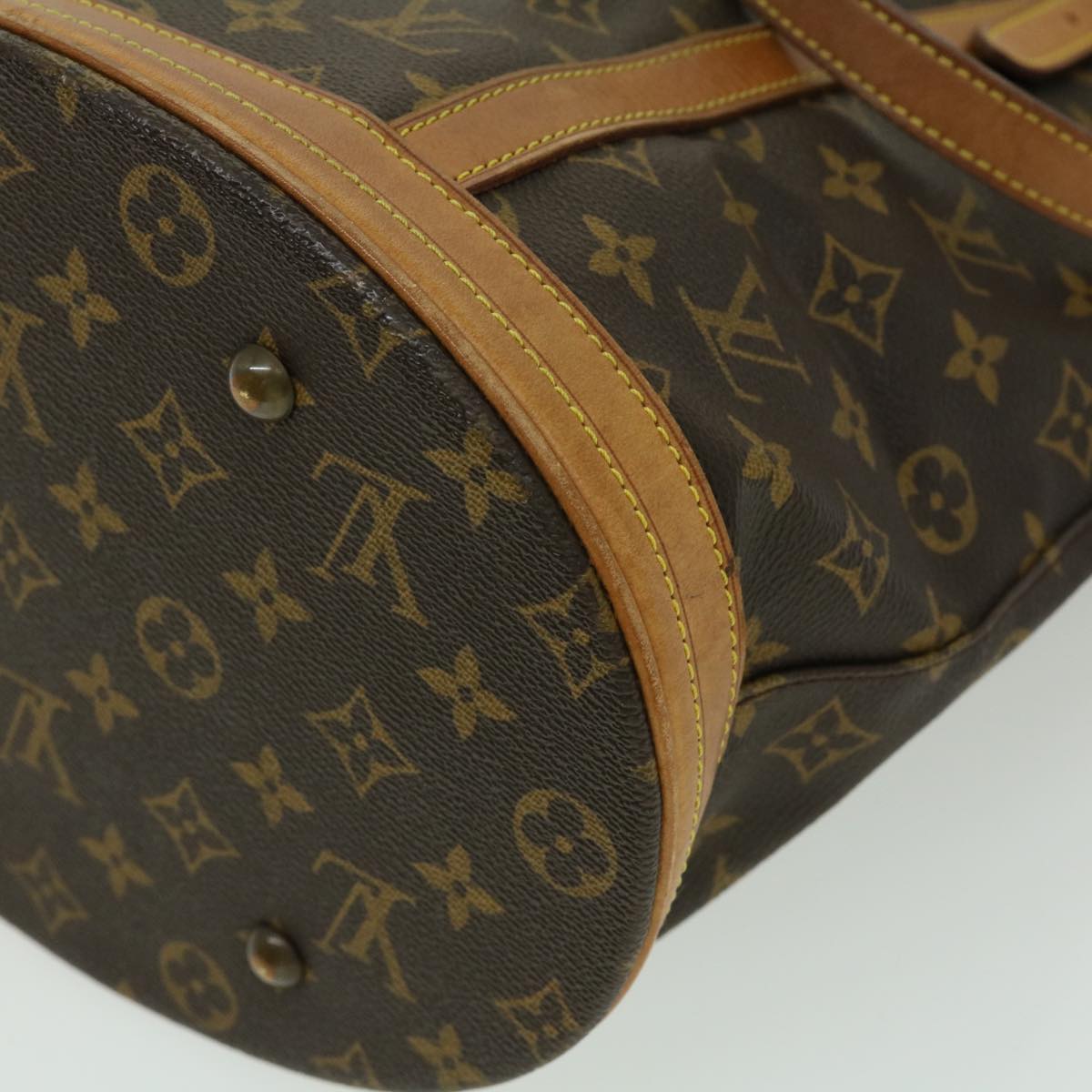 LOUIS VUITTON Monogram Bucket GM Shoulder Bag M42236 LV Auth jk1538