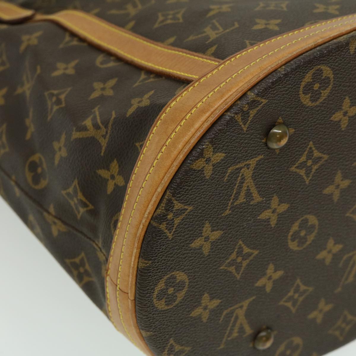 LOUIS VUITTON Monogram Bucket GM Shoulder Bag M42236 LV Auth jk1538