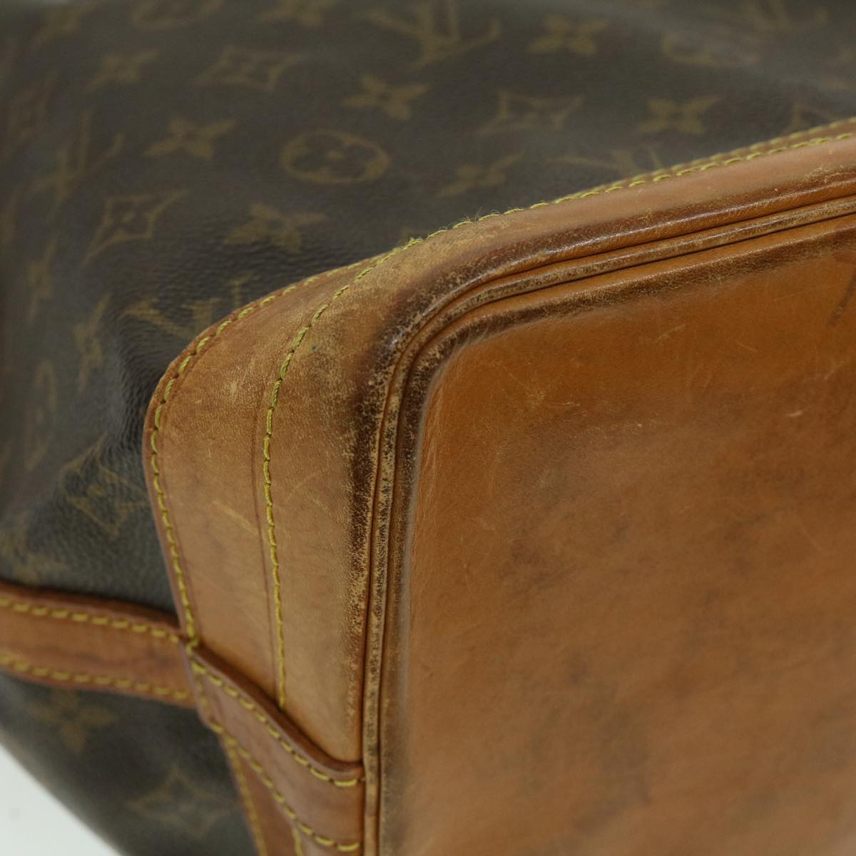 LOUIS VUITTON Monogram Noe Shoulder Bag M42224 LV Auth jk1552