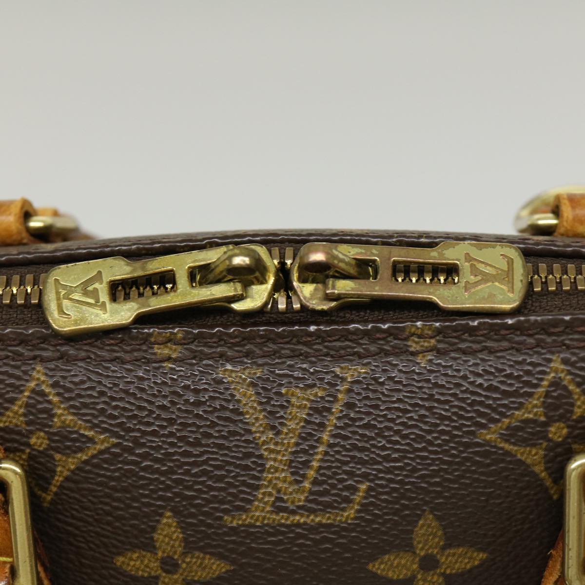 LOUIS VUITTON Monogram Alma Hand Bag M51130 LV Auth jk1563