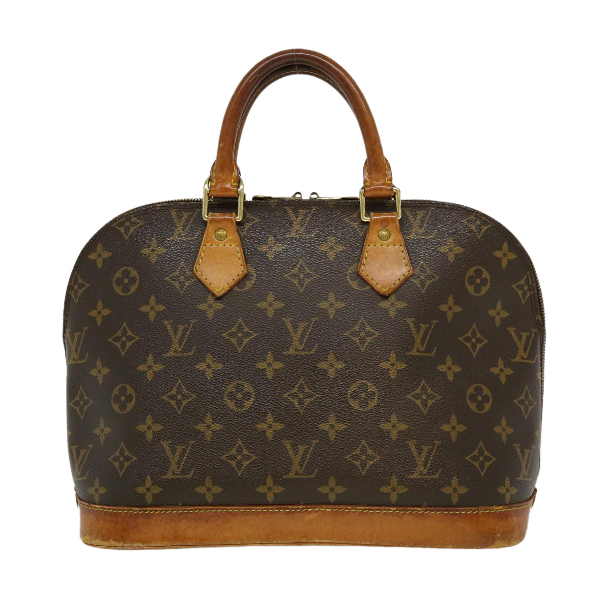 LOUIS VUITTON Monogram Alma Hand Bag M51130 LV Auth jk1563