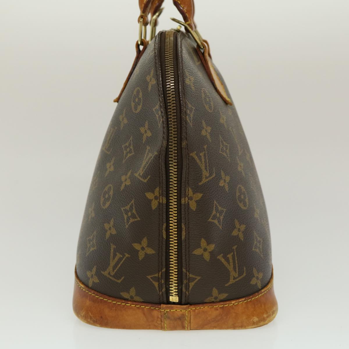 LOUIS VUITTON Monogram Alma Hand Bag M51130 LV Auth jk1563