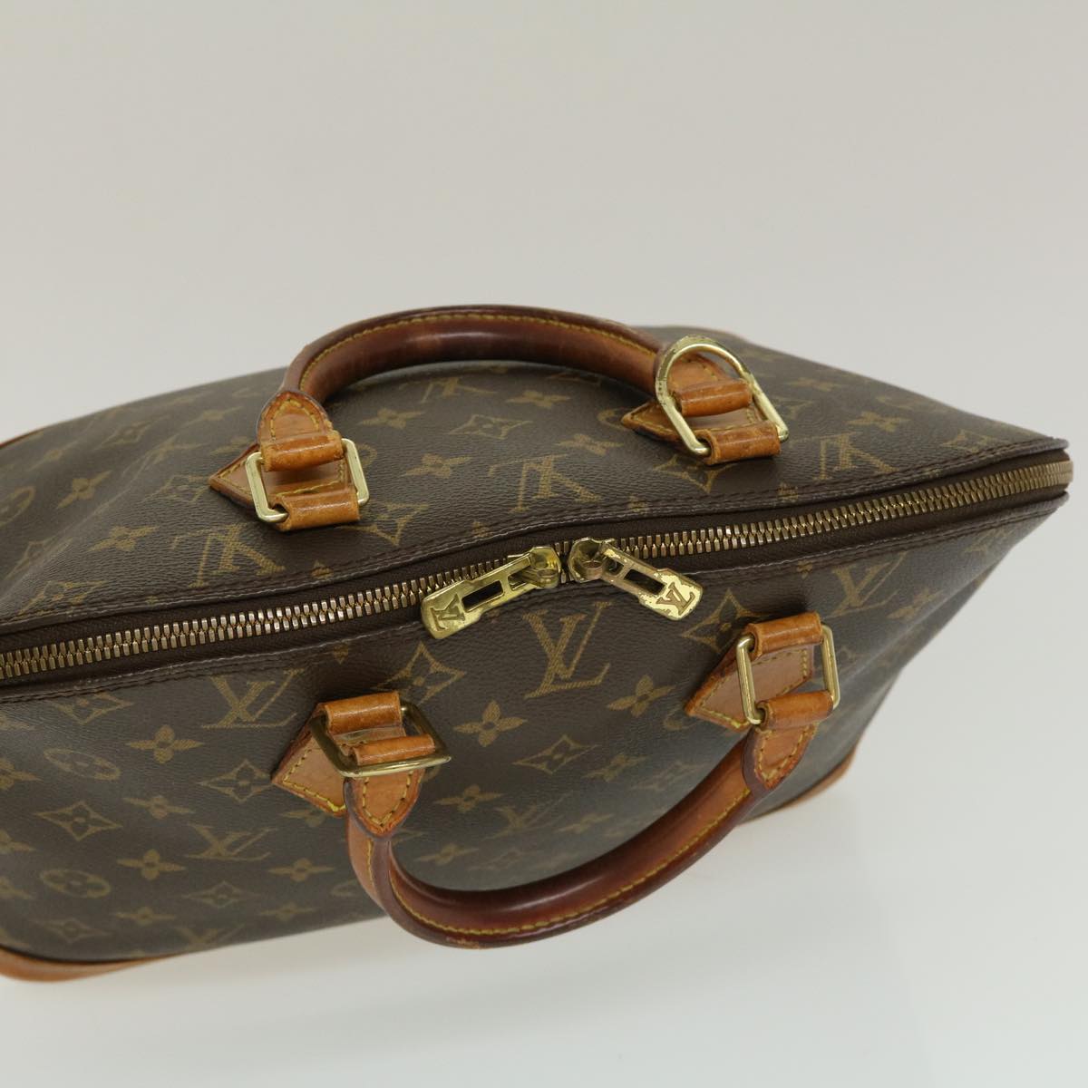 LOUIS VUITTON Monogram Alma Hand Bag M51130 LV Auth jk1563