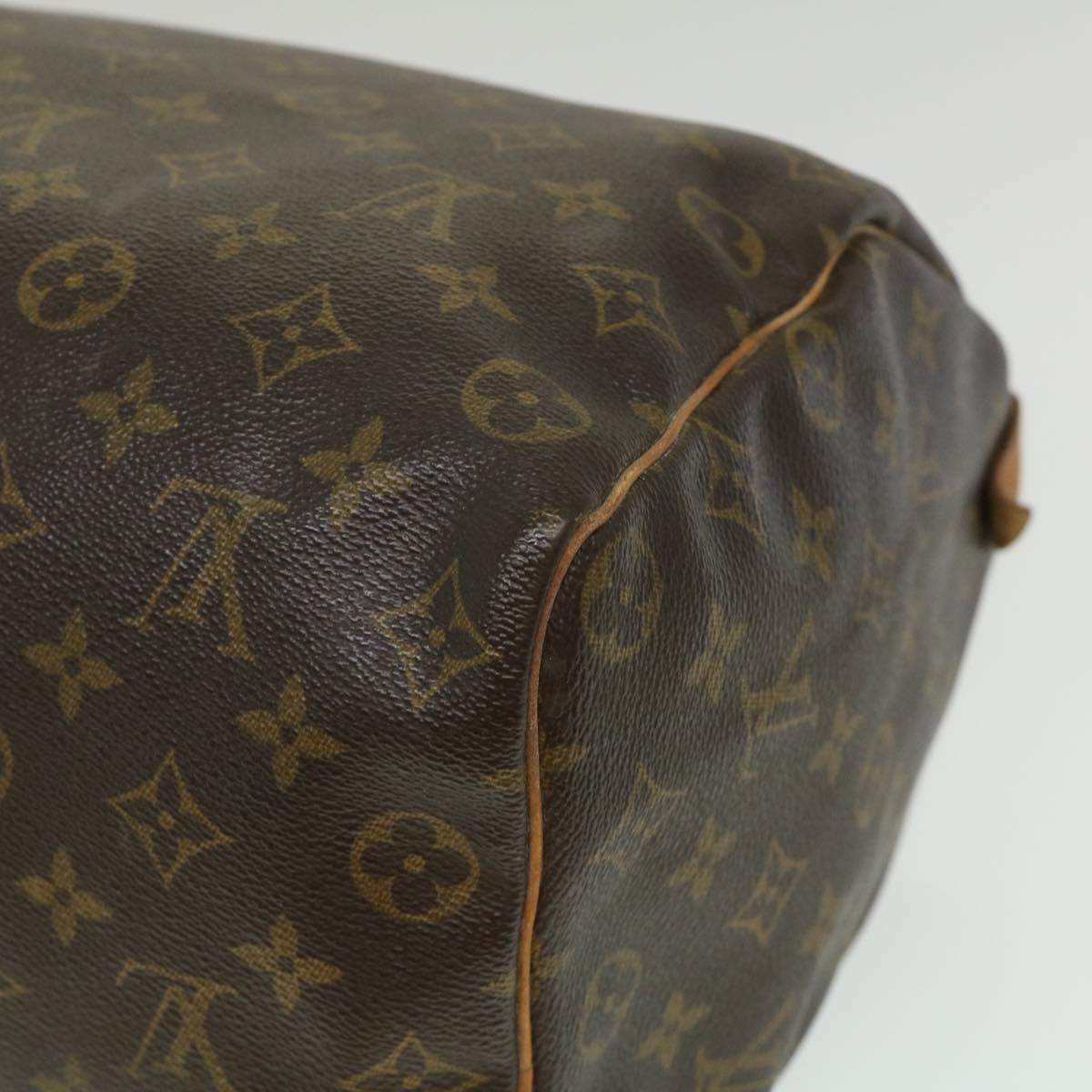 LOUIS VUITTON Monogram Speedy 35 Hand Bag M41524 LV Auth jk1596