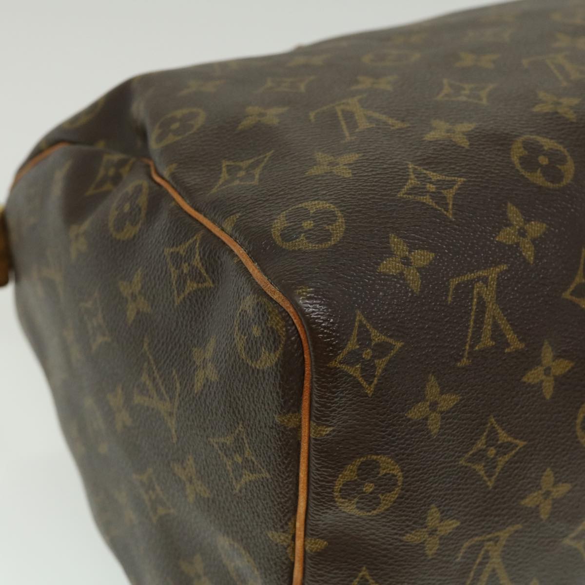 LOUIS VUITTON Monogram Speedy 35 Hand Bag M41524 LV Auth jk1596