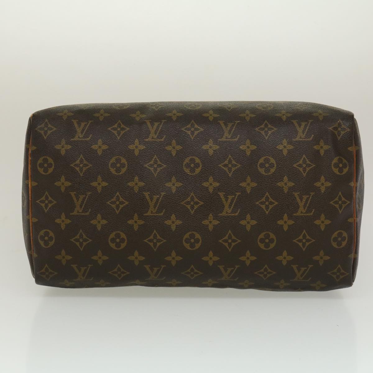 LOUIS VUITTON Monogram Speedy 35 Hand Bag M41524 LV Auth jk1599