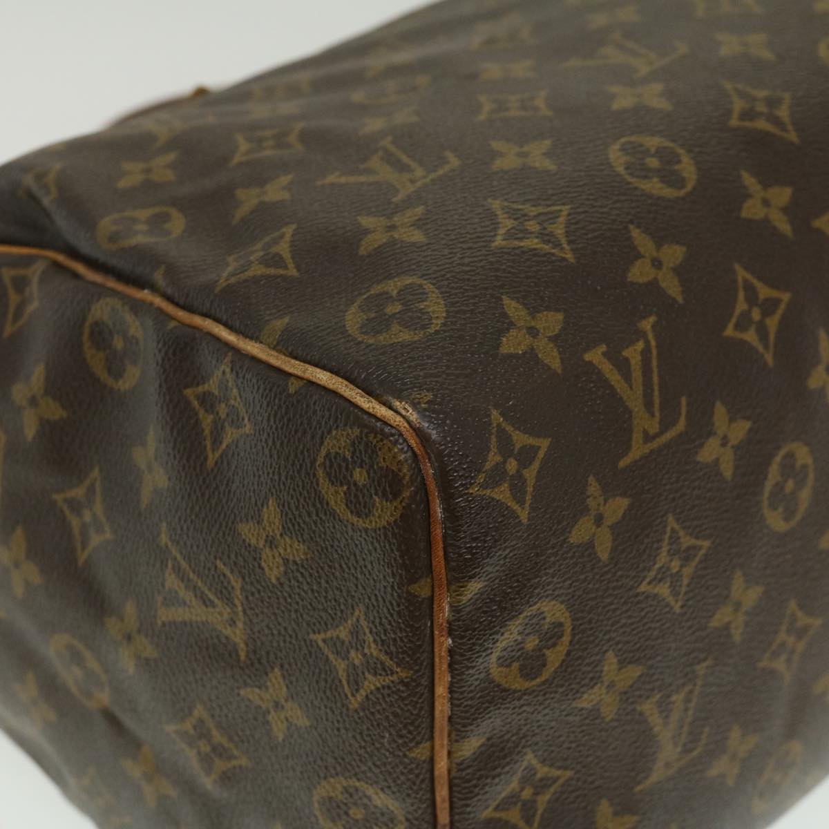 LOUIS VUITTON Monogram Speedy 35 Hand Bag M41524 LV Auth jk1599