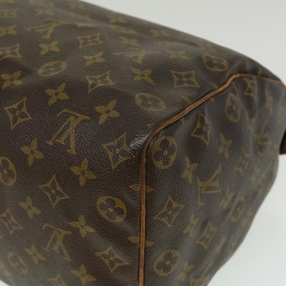 LOUIS VUITTON Monogram Speedy 35 Hand Bag M41524 LV Auth jk1599