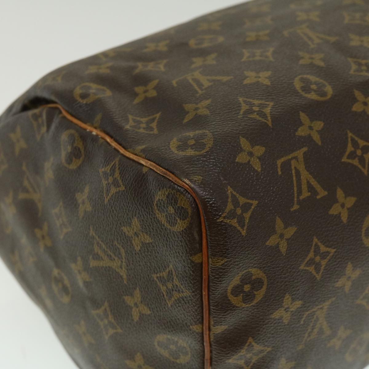 LOUIS VUITTON Monogram Speedy 35 Hand Bag M41524 LV Auth jk1599