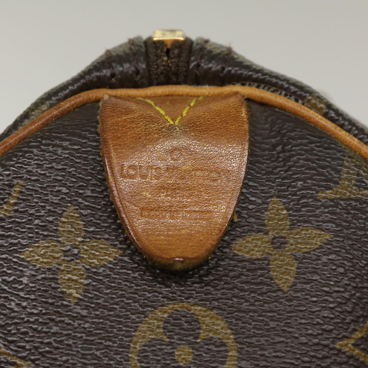 LOUIS VUITTON Monogram Speedy 35 Hand Bag M41524 LV Auth jk1599