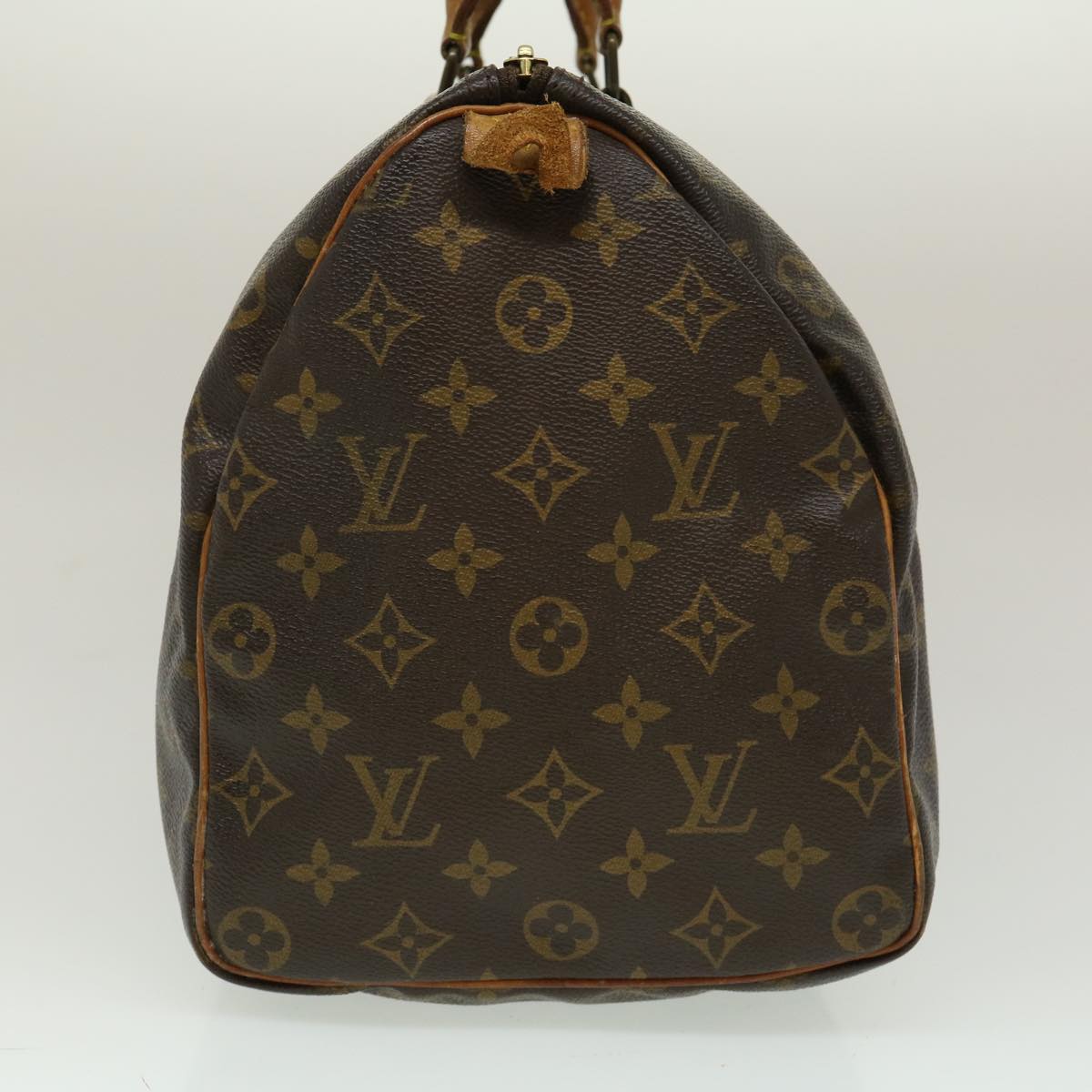 LOUIS VUITTON Monogram Speedy 35 Hand Bag M41524 LV Auth jk1599