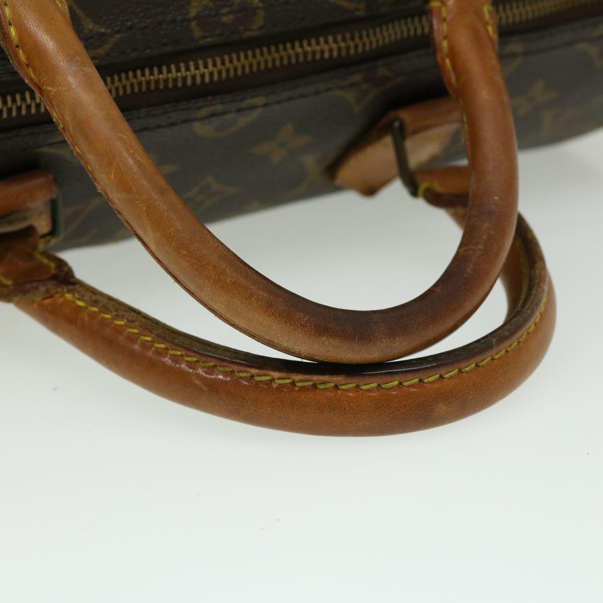 LOUIS VUITTON Monogram Speedy 35 Hand Bag M41524 LV Auth jk1599