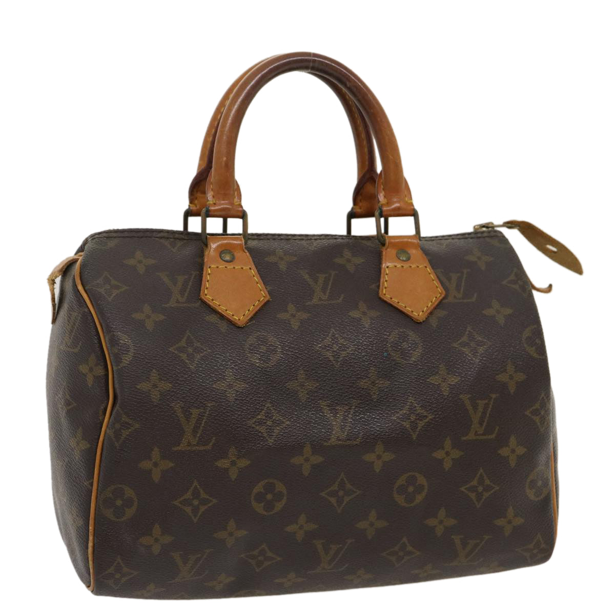 LOUIS VUITTON Monogram Speedy 25 Hand Bag M41528 LV Auth jk1603