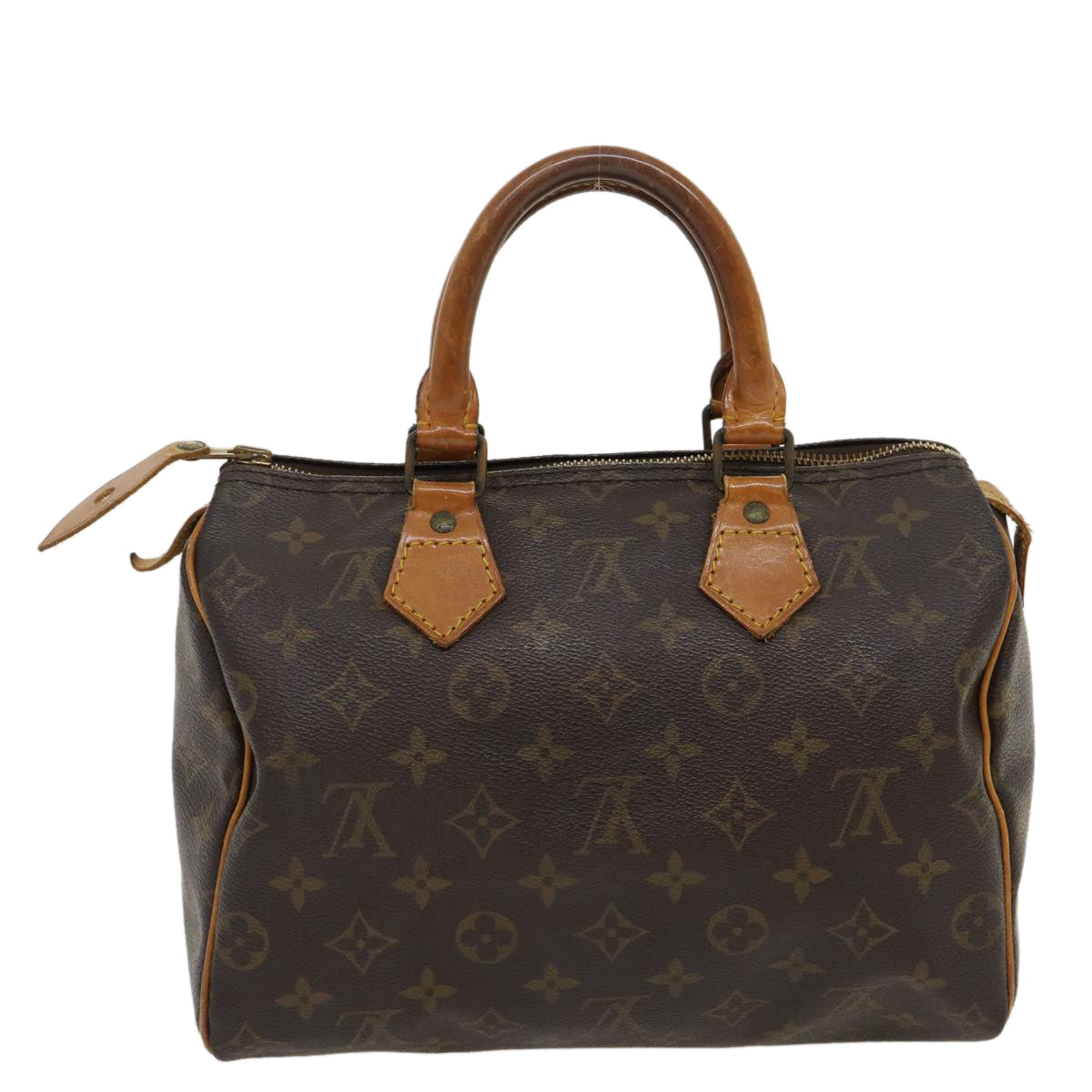 LOUIS VUITTON Monogram Speedy 25 Hand Bag M41528 LV Auth jk1603 - 0