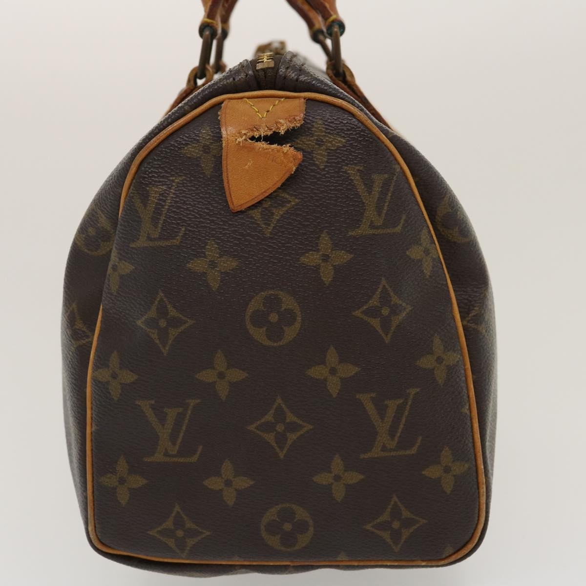 LOUIS VUITTON Monogram Speedy 25 Hand Bag M41528 LV Auth jk1603