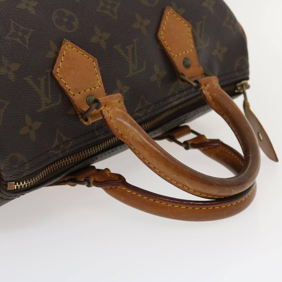 LOUIS VUITTON Monogram Speedy 25 Hand Bag M41528 LV Auth jk1603