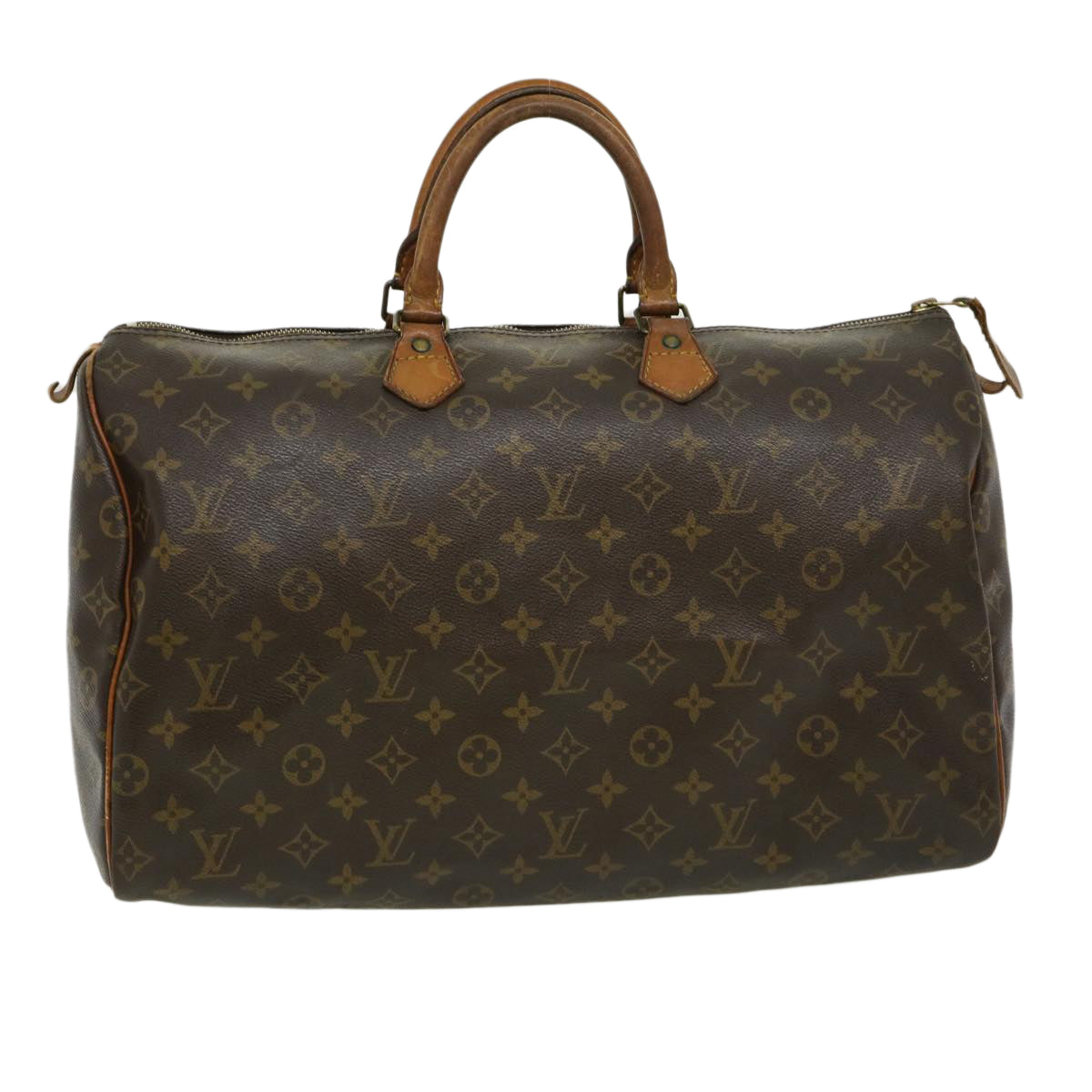 LOUIS VUITTON Monogram Speedy 40 Hand Bag M41522 LV Auth jk1607