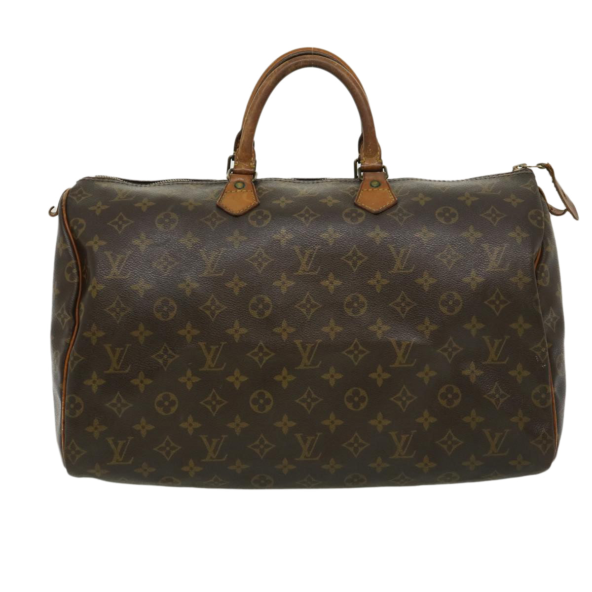 LOUIS VUITTON Monogram Speedy 40 Hand Bag M41522 LV Auth jk1607