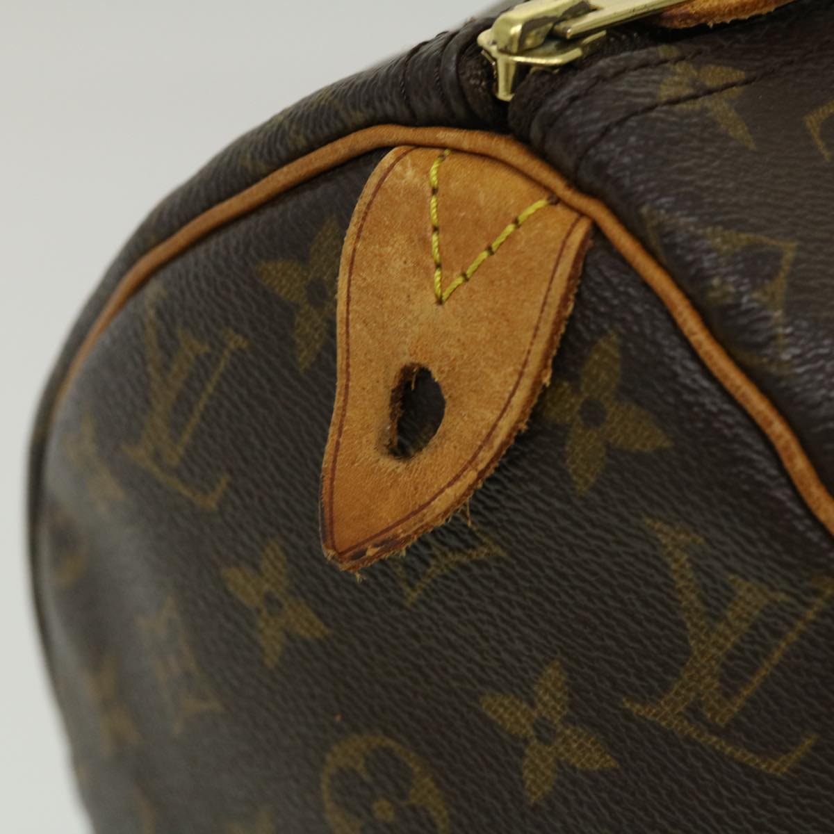 LOUIS VUITTON Monogram Speedy 40 Hand Bag M41522 LV Auth jk1626