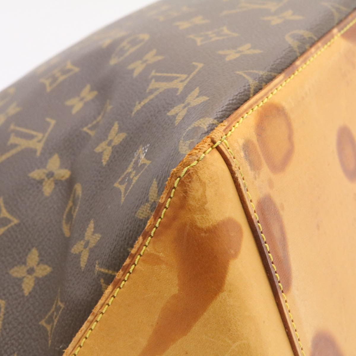 LOUIS VUITTON Monogram Cabas Mezzo Tote Bag M51151 LV Auth jk164