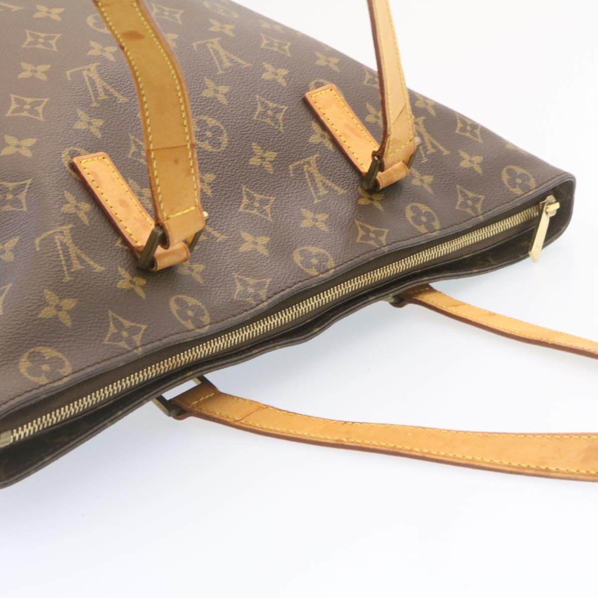 LOUIS VUITTON Monogram Cabas Mezzo Tote Bag M51151 LV Auth jk164