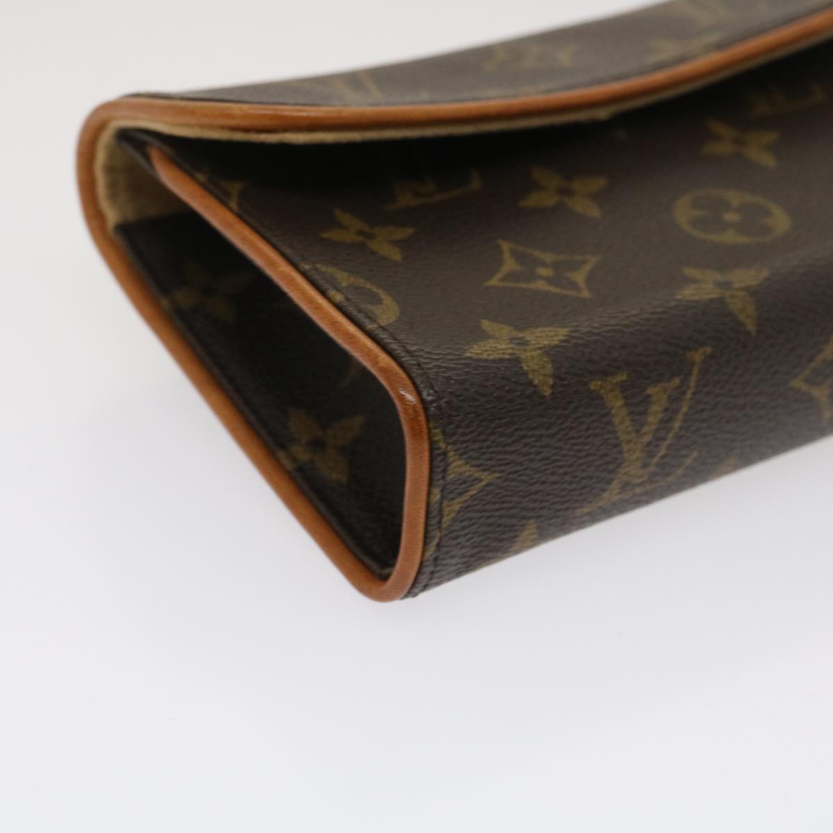 LOUIS VUITTON Monogram Pochette Florentine Bum Bag M51855 LV Auth jk1641