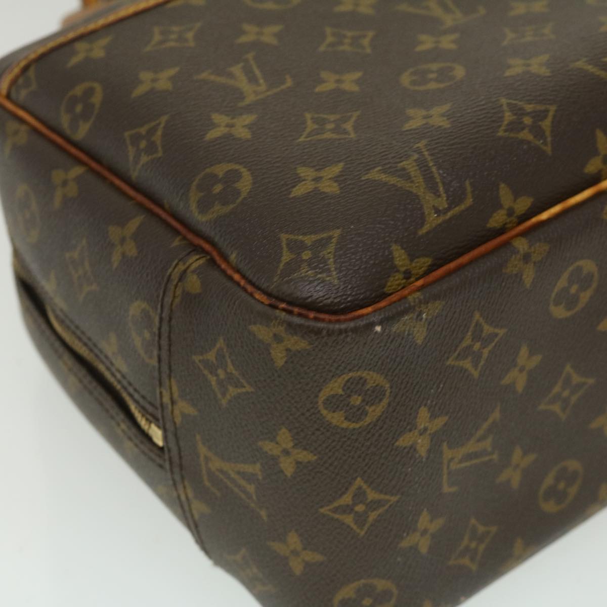 LOUIS VUITTON Monogram Deauville Hand Bag M47270 LV Auth jk1678