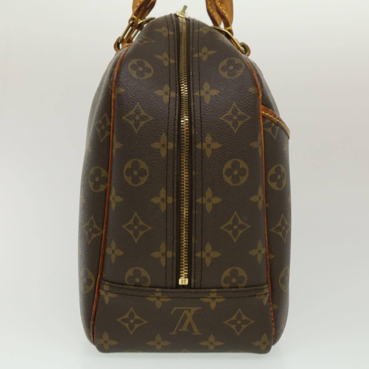 LOUIS VUITTON Monogram Deauville Hand Bag M47270 LV Auth jk1678