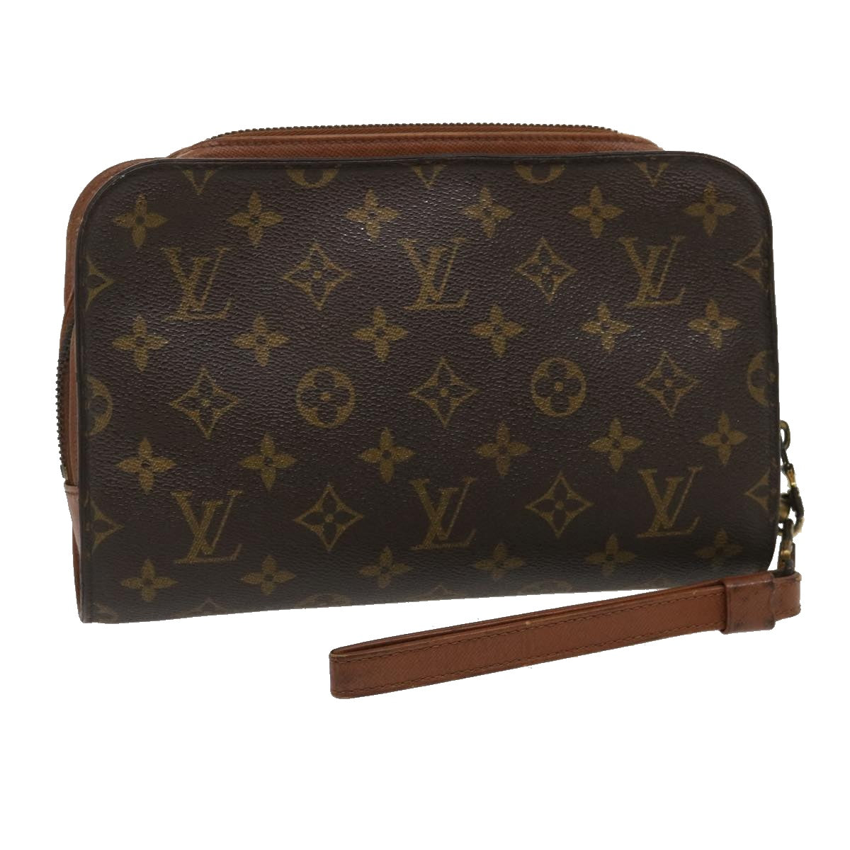 LOUIS VUITTON Monogram Orsay Clutch Bag M51790 LV Auth jk1693