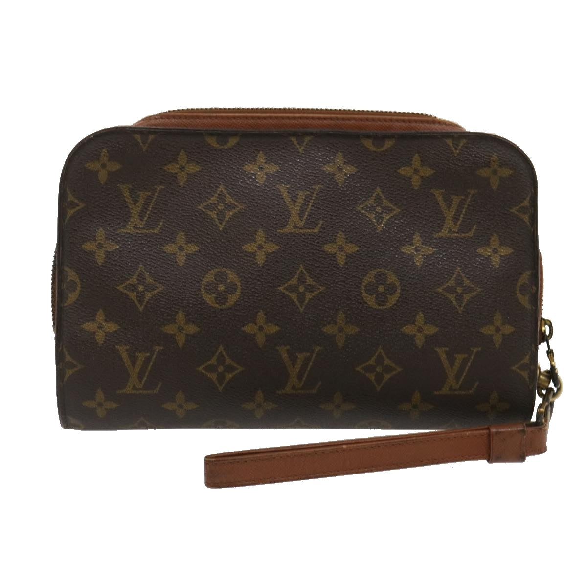 LOUIS VUITTON Monogram Orsay Clutch Bag M51790 LV Auth jk1693