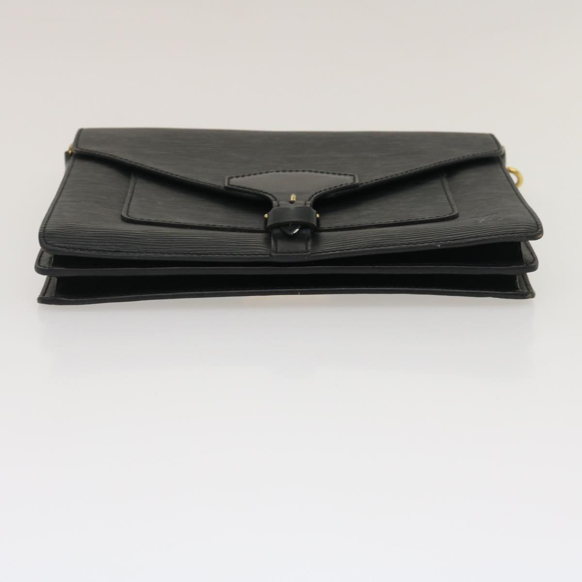 LOUIS VUITTON Epi Biface Clutch Bag Black M52322 LV Auth jk1715