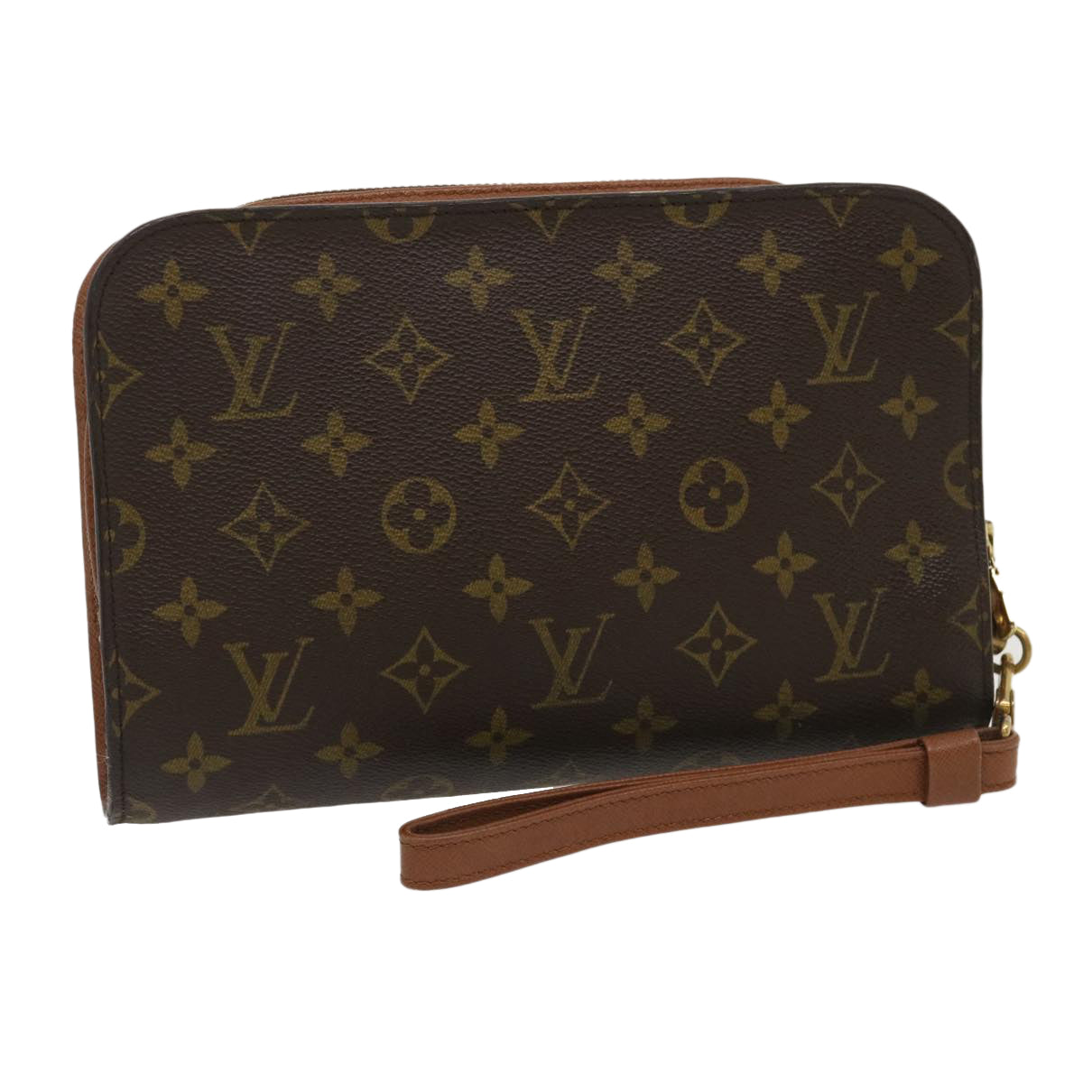 LOUIS VUITTON Monogram Orsay Clutch Bag M51790 LV Auth jk1717