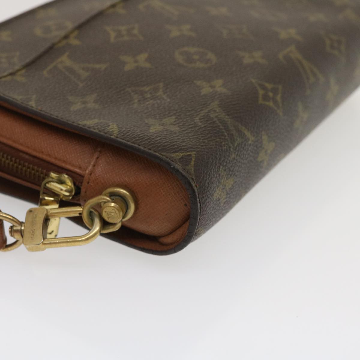 LOUIS VUITTON Monogram Orsay Clutch Bag M51790 LV Auth jk1717