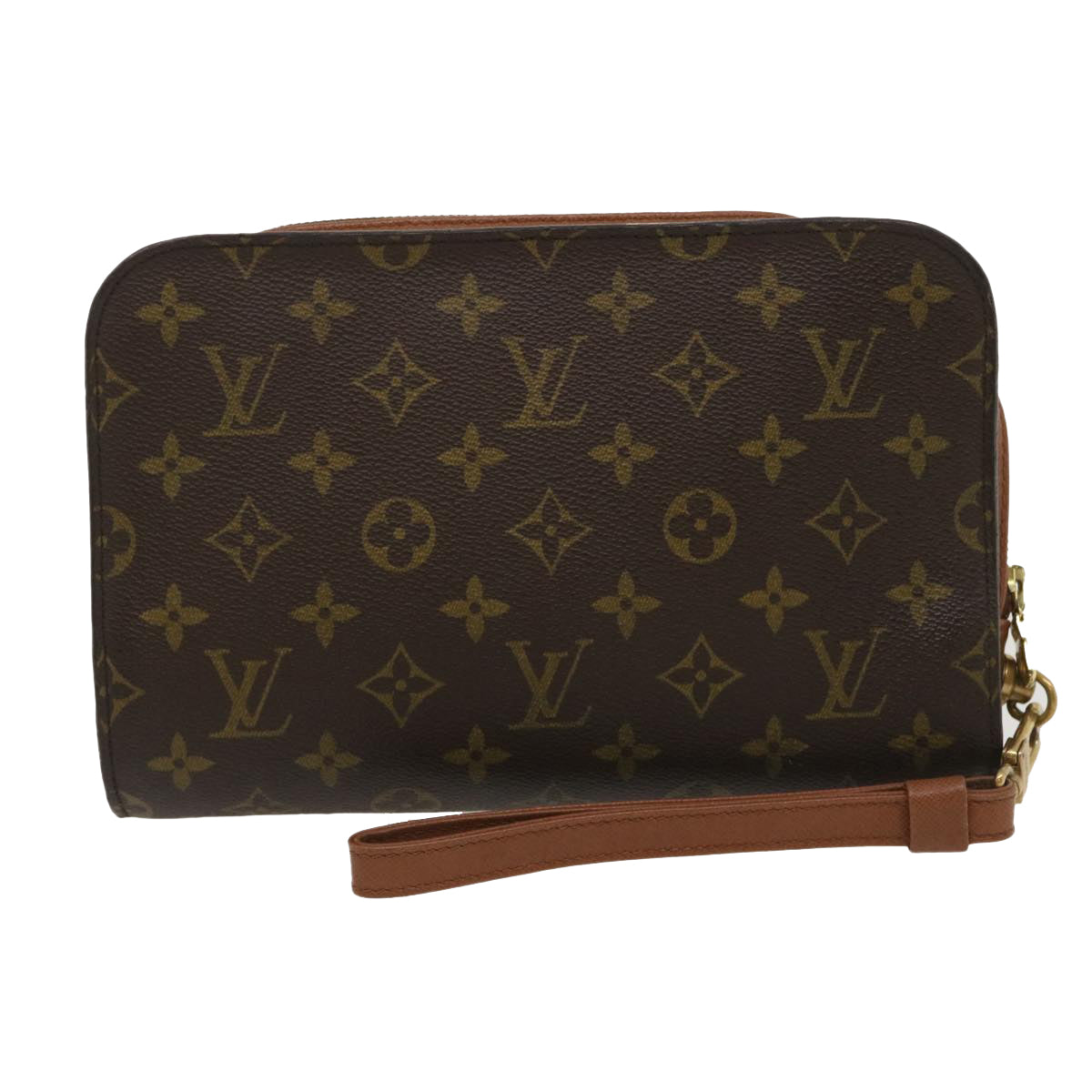 LOUIS VUITTON Monogram Orsay Clutch Bag M51790 LV Auth jk1717