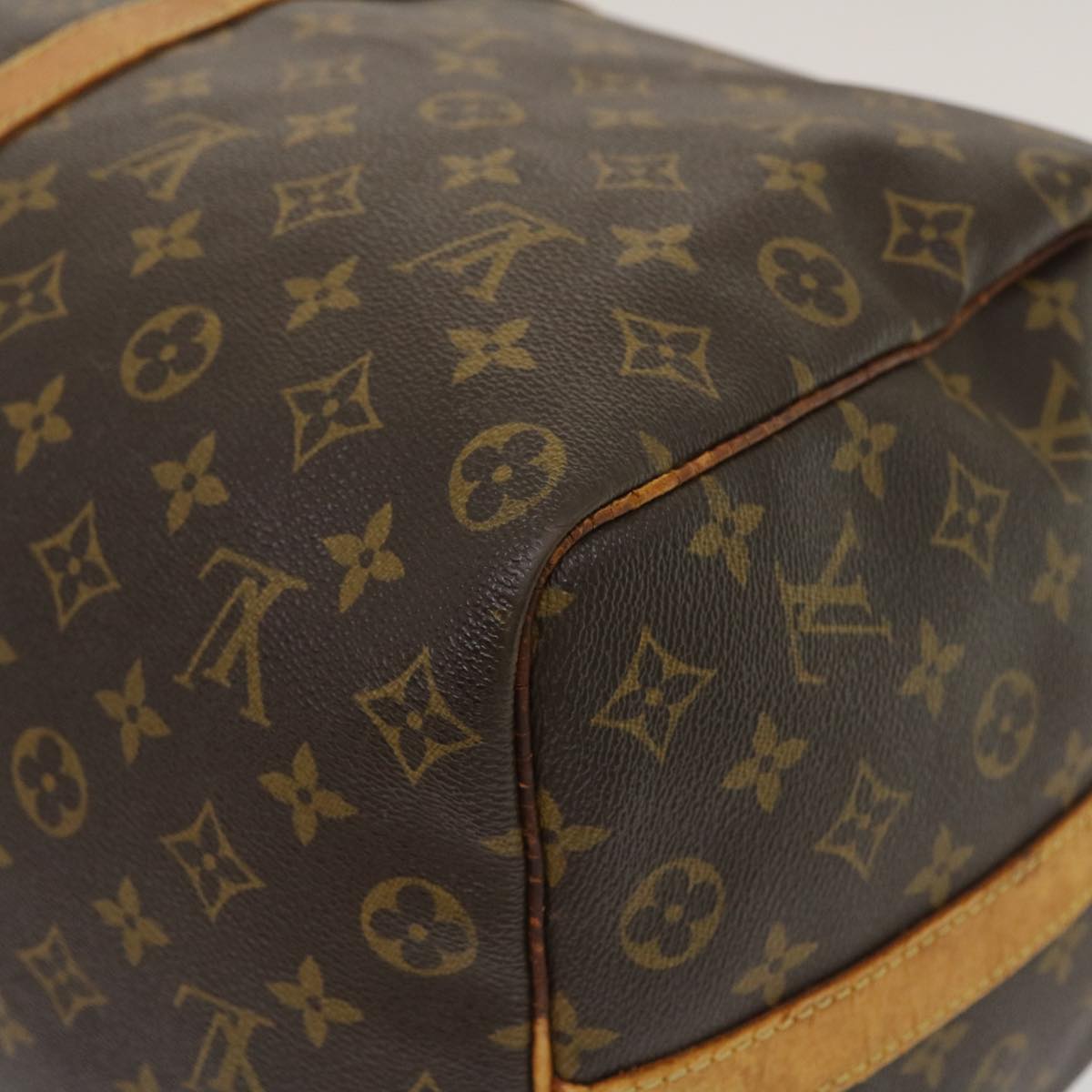 LOUIS VUITTON Monogram Keepall Bandouliere 50 Boston Bag M41416 LV Auth jk1735