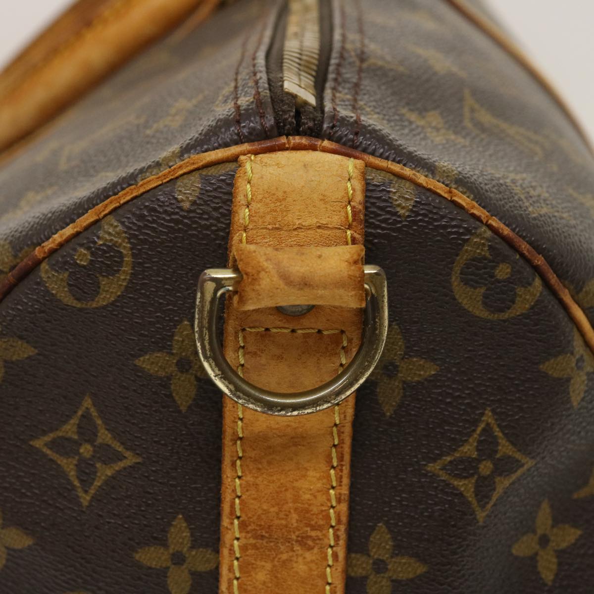 LOUIS VUITTON Monogram Keepall Bandouliere 50 Boston Bag M41416 LV Auth jk1735