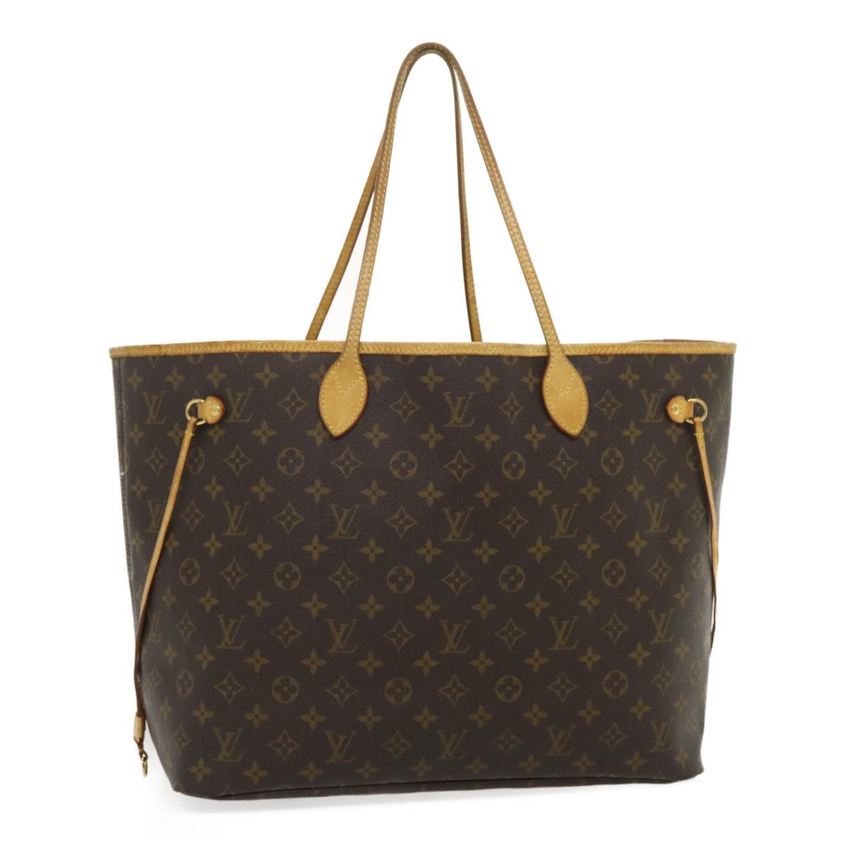 LOUIS VUITTON Monogram Neverfull GM Tote Bag M40157 LV Auth jk1740