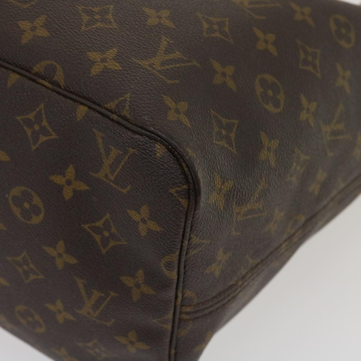 LOUIS VUITTON Monogram Neverfull GM Tote Bag M40157 LV Auth jk1740