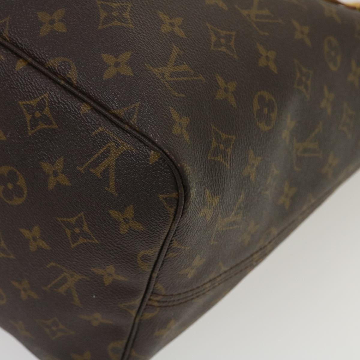 LOUIS VUITTON Monogram Neverfull GM Tote Bag M40157 LV Auth jk1740