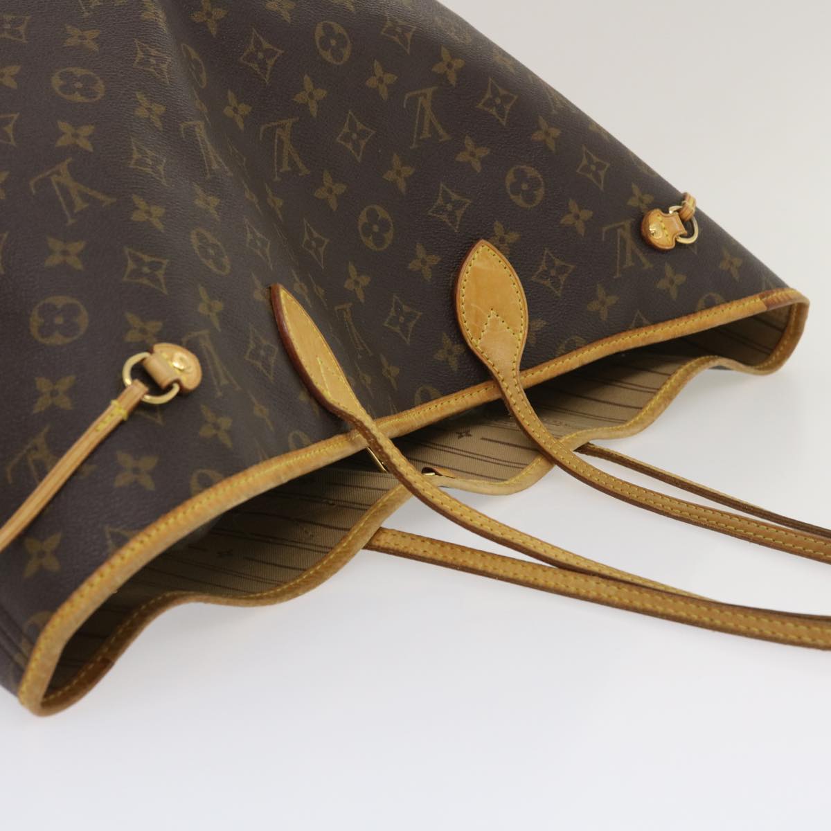 LOUIS VUITTON Monogram Neverfull GM Tote Bag M40157 LV Auth jk1740