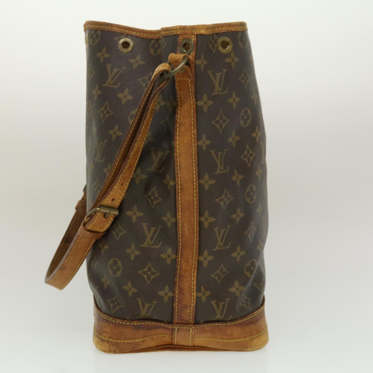 LOUIS VUITTON Monogram Noe Shoulder Bag M42224 LV Auth jk1745