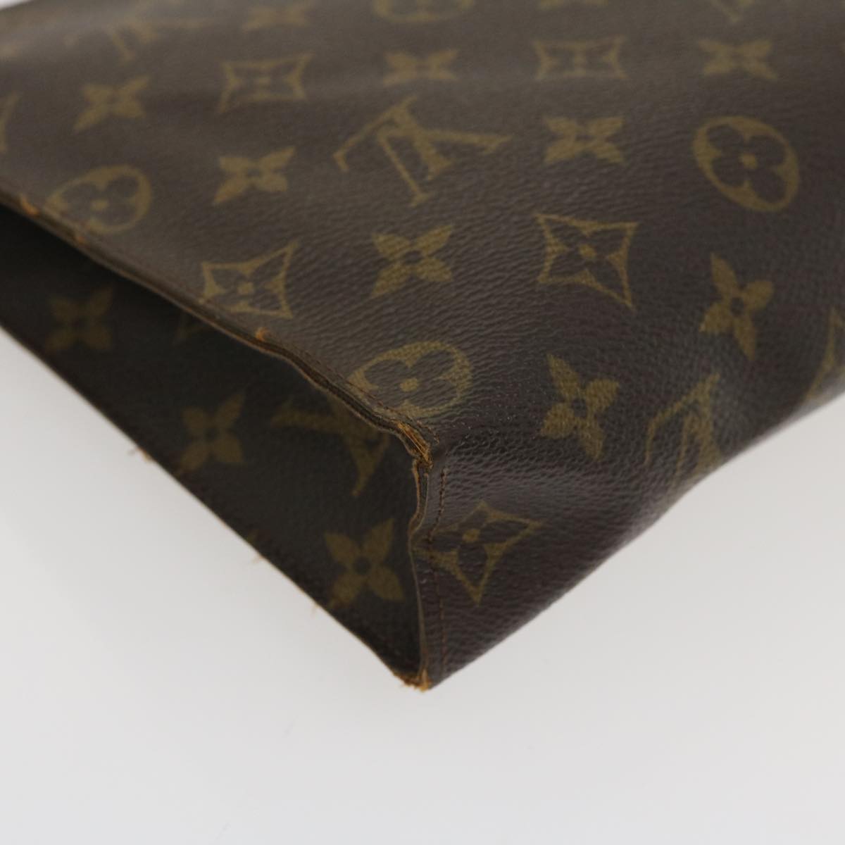 LOUIS VUITTON Monogram Poche Toilette 26 Pouch M47542 LV Auth jk1760