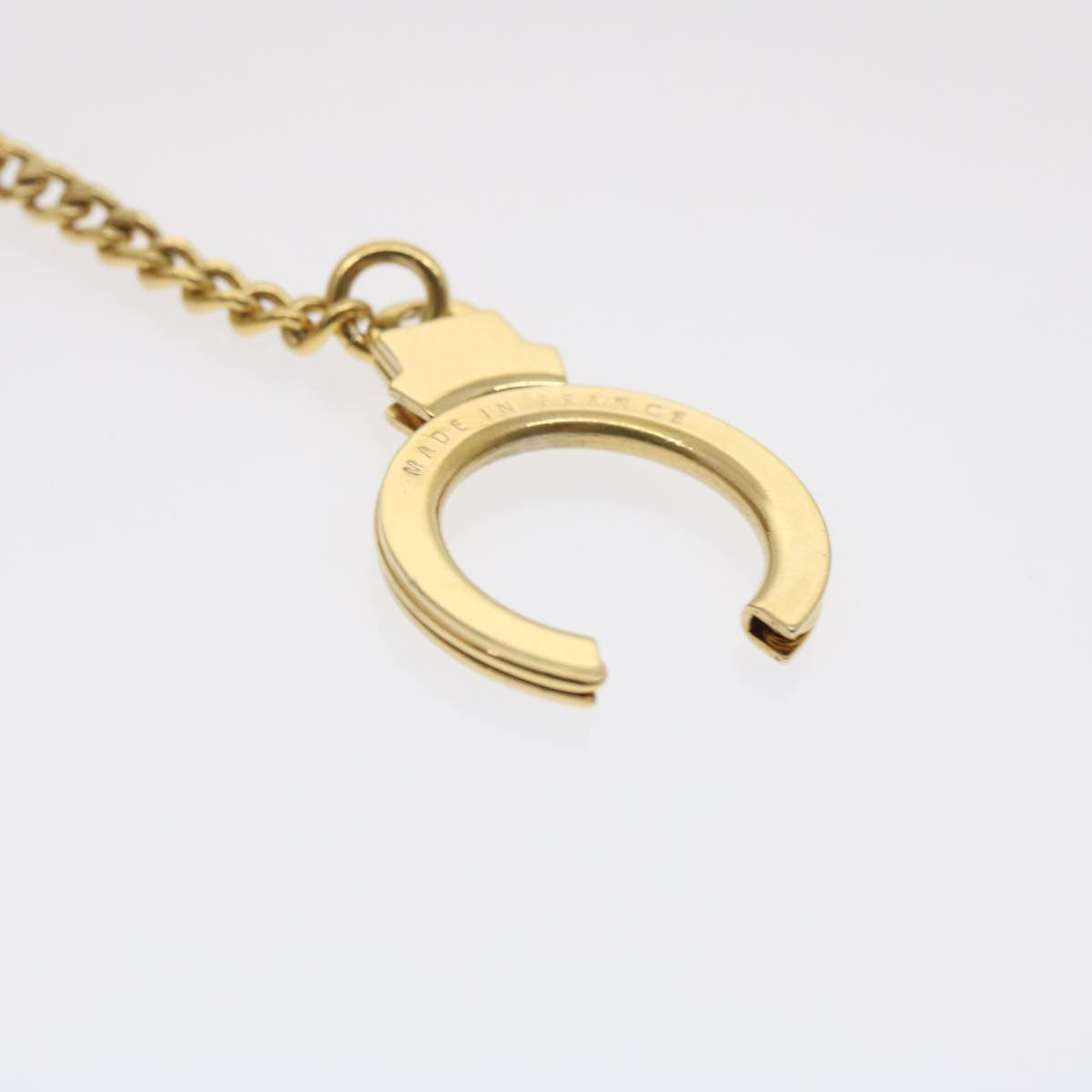 LOUIS VUITTON Chainne Anneau Cles Key Ring Gold Tone M58021 LV Auth jk1798A