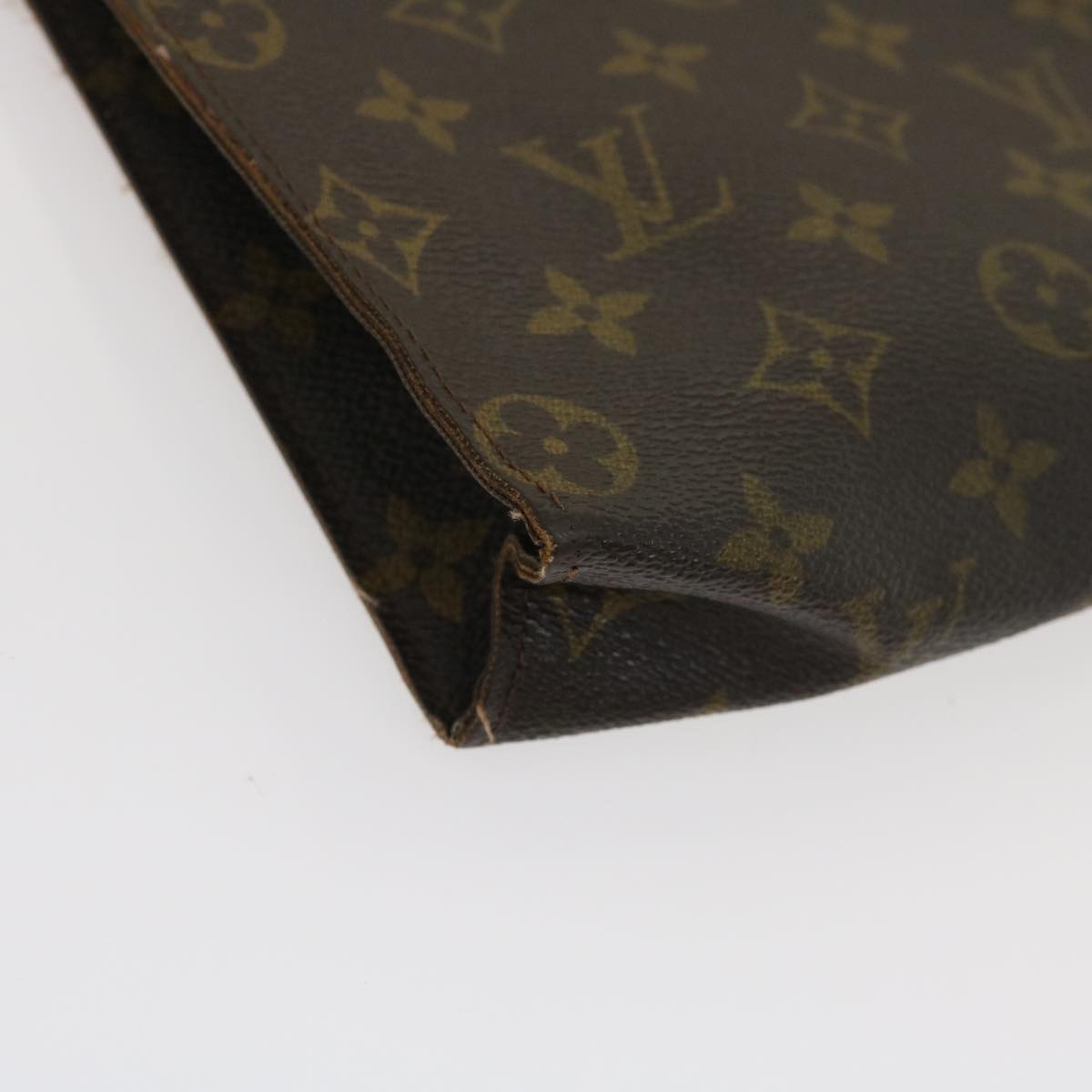 LOUIS VUITTON Monogram Poche Toilette 26 Pouch M47542 LV Auth jk1805