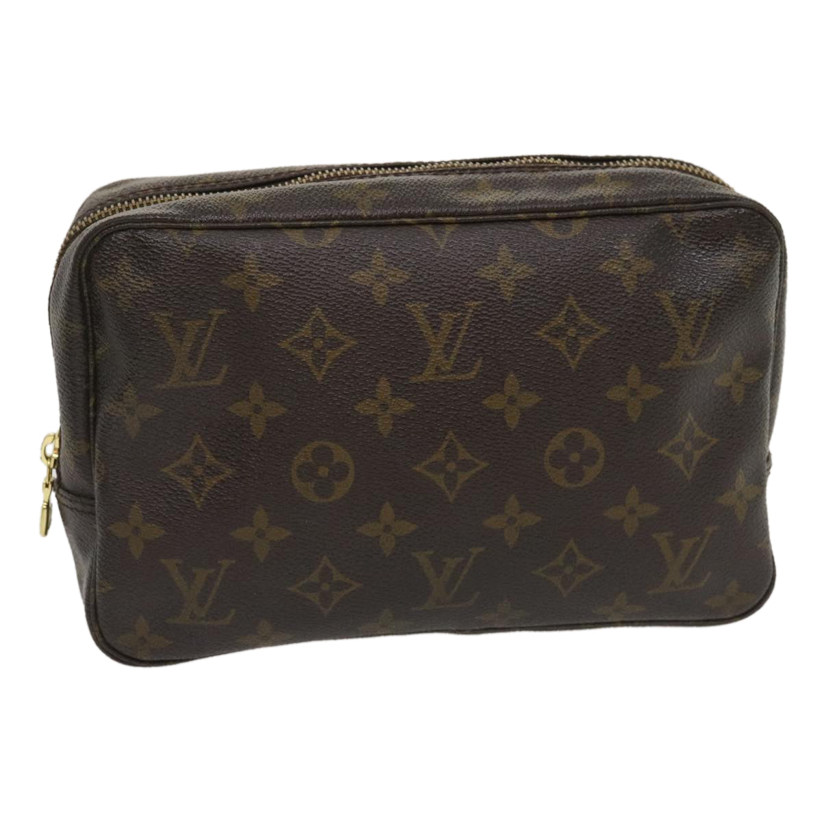 LOUIS VUITTON Monogram Trousse Toilette 23 Clutch Bag M47524 LV Auth jk1807